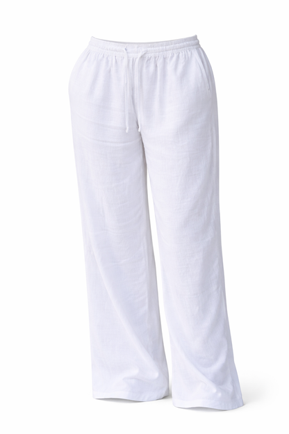 LONG LINEN WOMEN'S TROUSERS - NOOSA